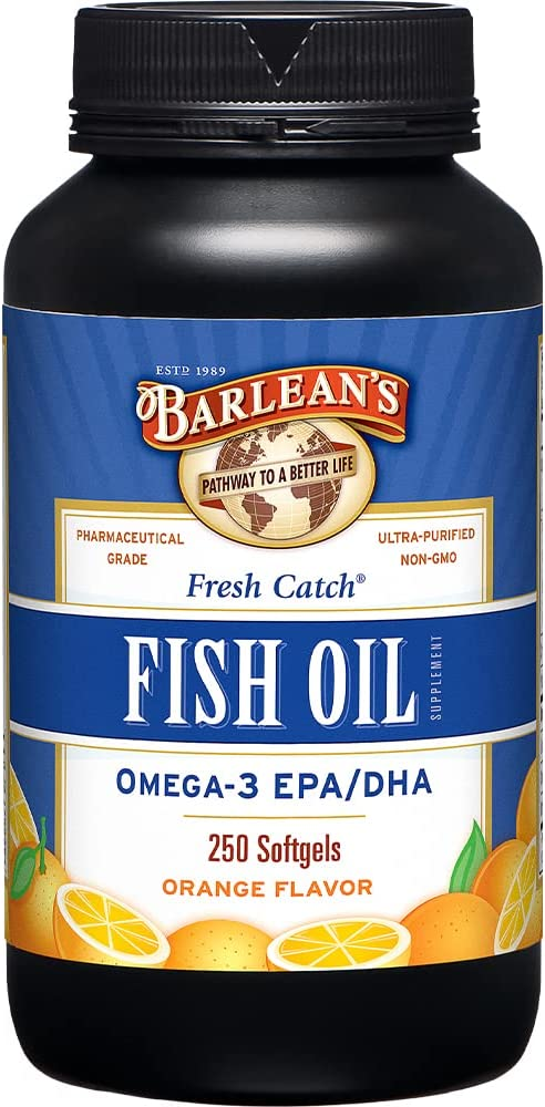 Barlean’s Omega-3 Fish Oil Supplements