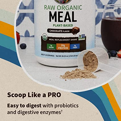 An image of Tasty Organic Chocolate Meal Replacement Shake